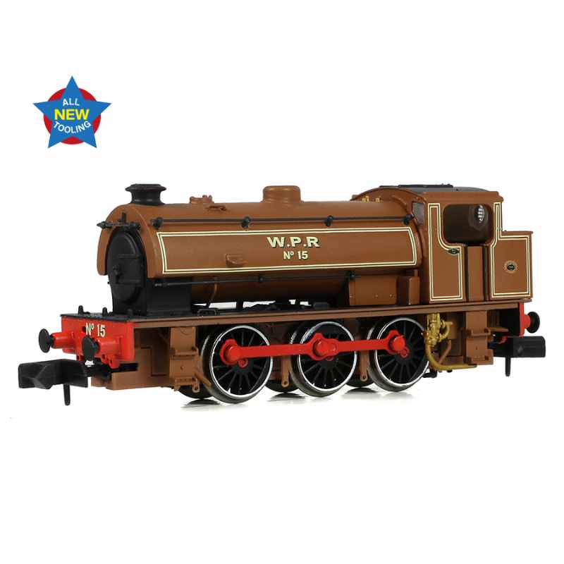 EFE N Gauge WD Austerity Saddle Tank No. 15 W.P.R Brown
